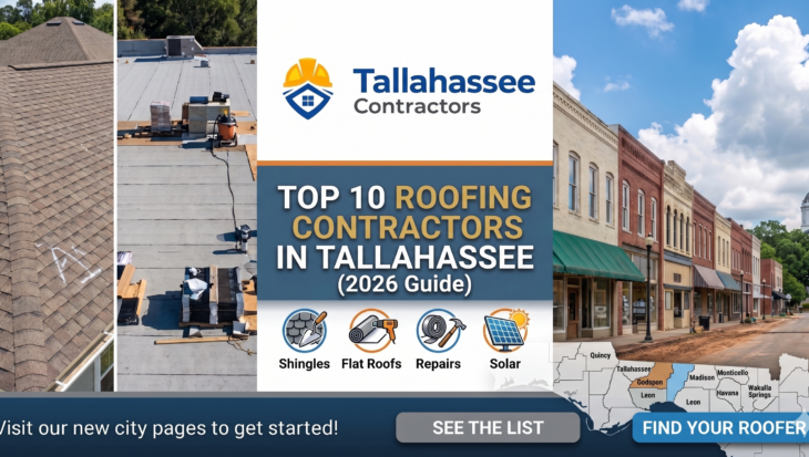 Top 10 Roofing Contractors in Tallahassee (2026 Guide)