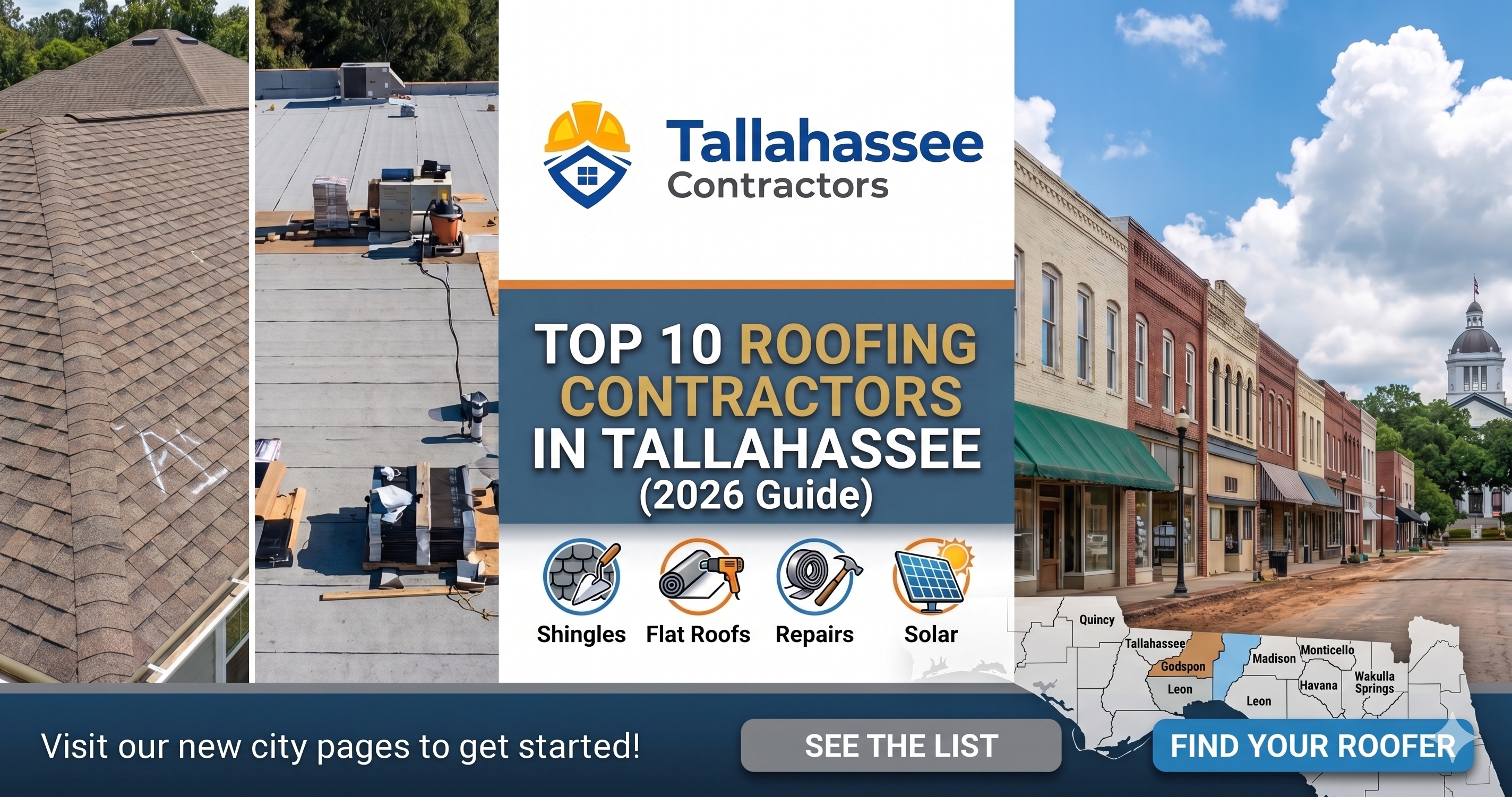 Top 10 Roofing Contractors in Tallahassee (2026 Guide)