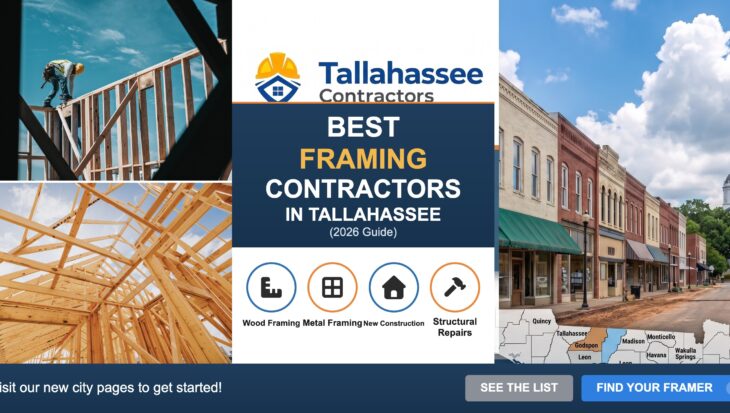 Best Framing Contractors in Tallahassee 2026 Guide