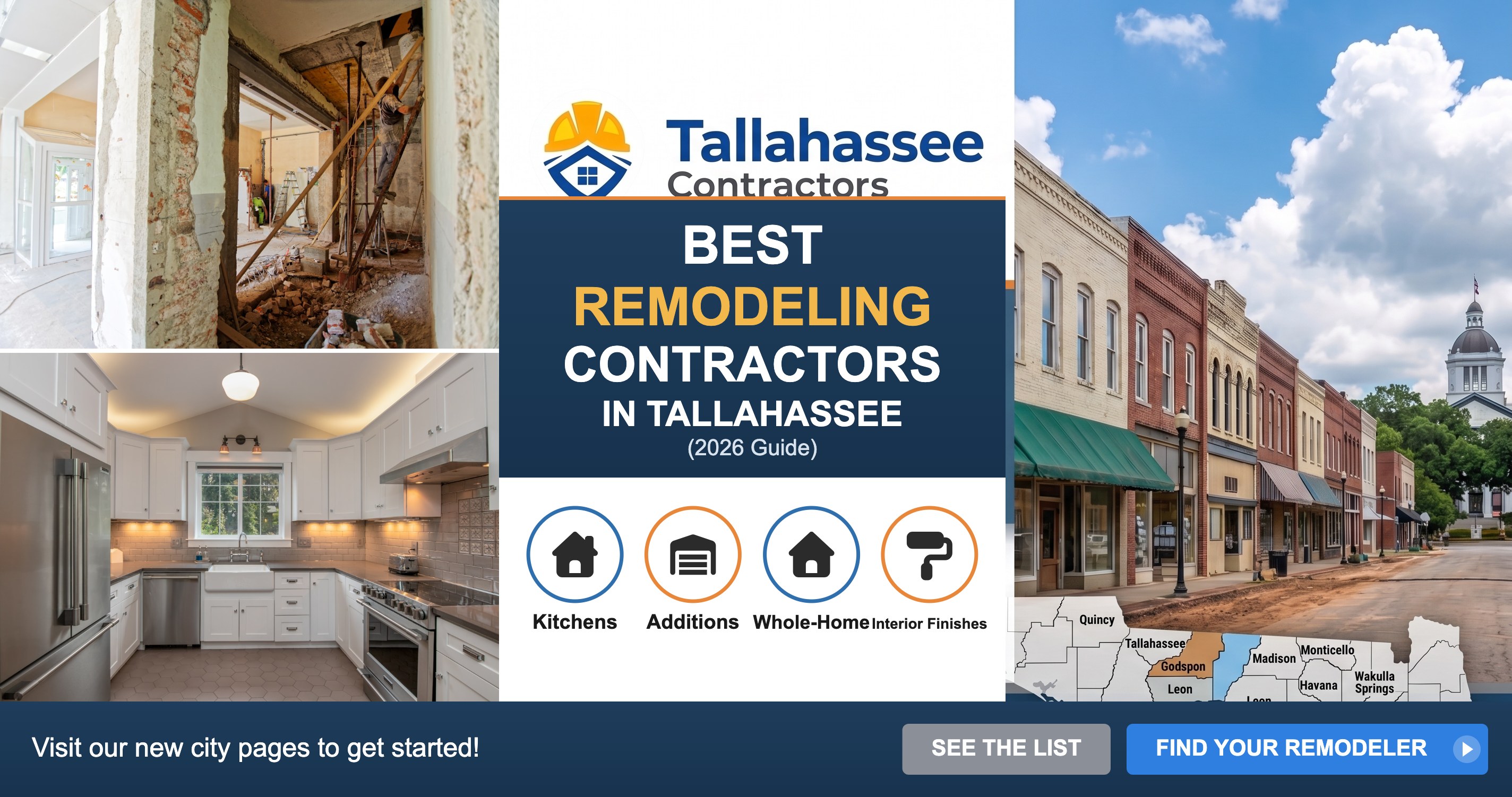 Best Remodeling Contractors in Tallahassee 2026 Guide
