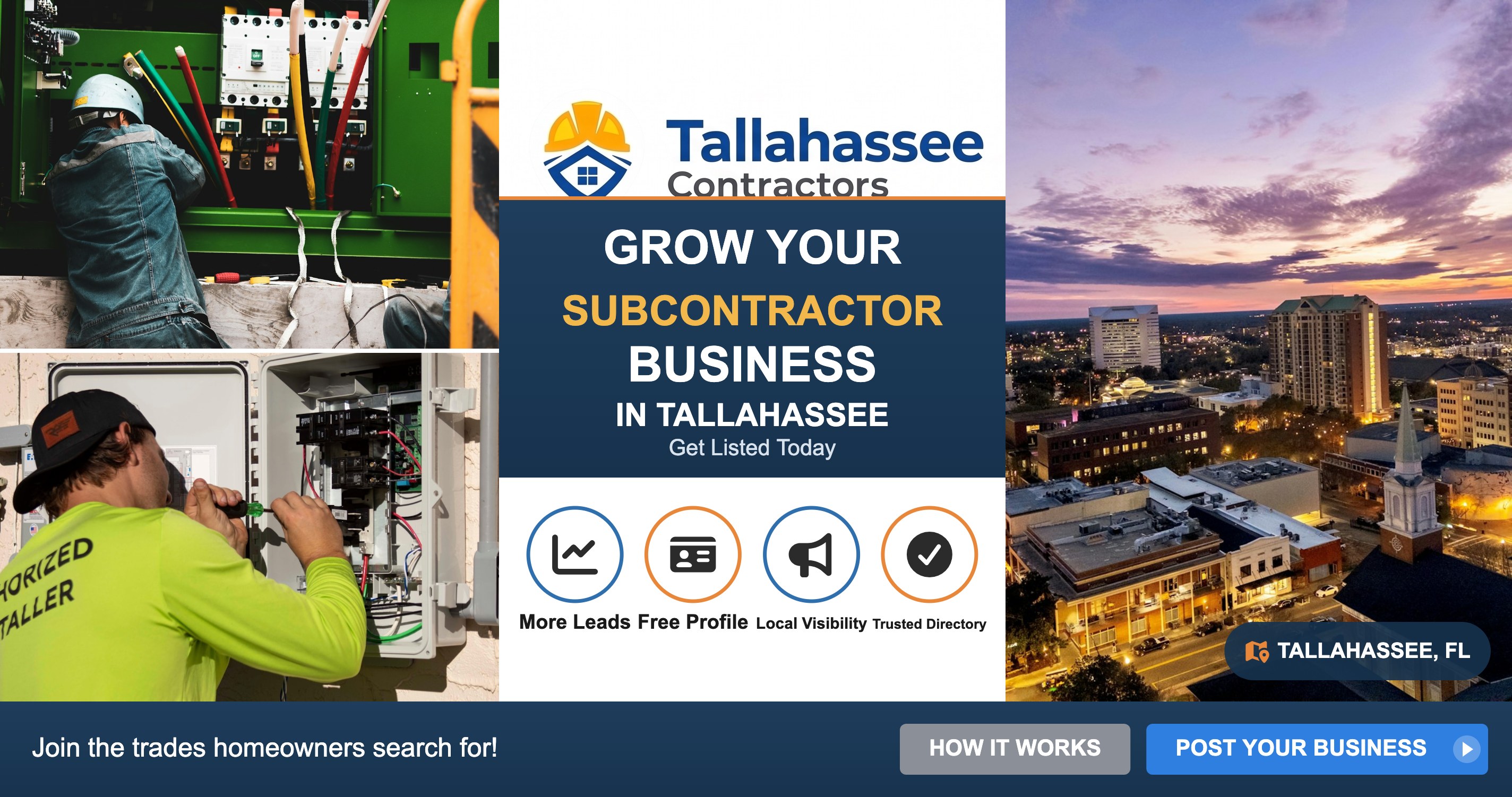 Why Tallahassee Subcontractors Are Getting Listed