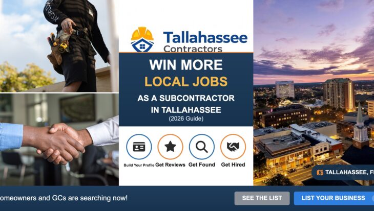 How Subcontractors Can Win More Local Jobs in Tallahassee